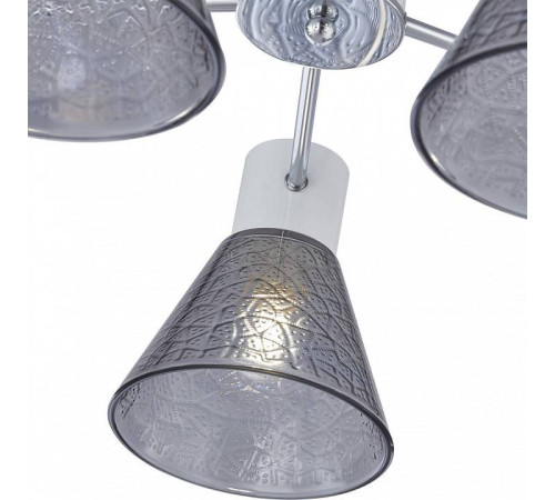 Люстра на штанге Arte Milano Napoli-322408 322408/5 CR+WH