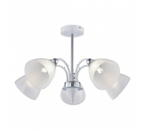 Люстра на штанге Arte Milano Napoli-326008 326008/5 WH+CR