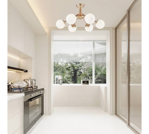 Люстра на штанге Arte Milano Napoli 338654/6 FGD