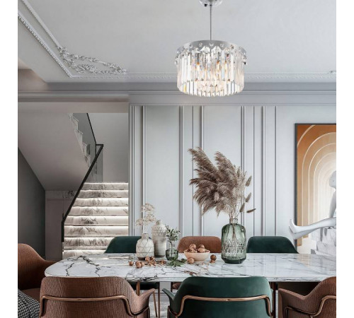 Люстра на штанге Arte Milano Sorrento-8909 378909/5/300/390 CR