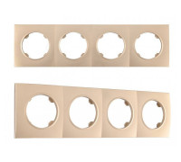 Рамка на 4 поста Arte Milano am-502.04 502.04-4.shampan