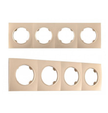 Рамка на 4 поста Arte Milano am-502.04 502.04-4.shampan