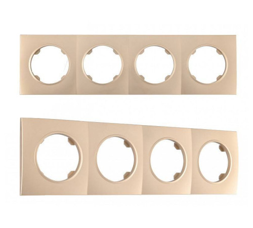 Рамка на 4 поста Arte Milano am-502.04 502.04-4.shampan