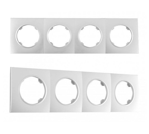 Рамка на 4 поста Arte Milano am-502.04 502.04-4.silver