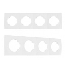 Рамка на 4 поста Arte Milano am-502.04 502.04-4.white