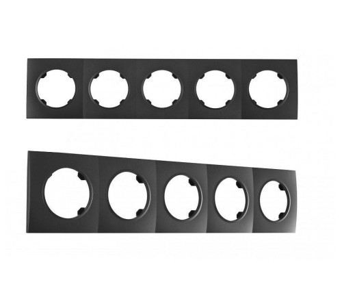 Рамка на 5 постов Arte Milano am-502.04 502.04-5.black