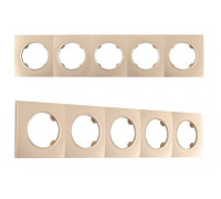 Рамка на 5 постов Arte Milano am-502.04 502.04-5.shampan