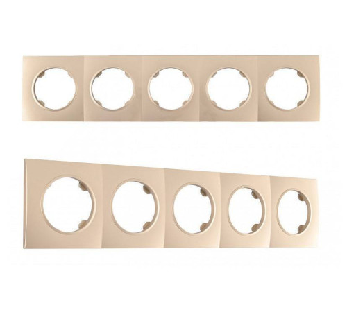Рамка на 5 постов Arte Milano am-502.04 502.04-5.shampan