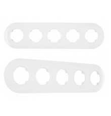 Рамка на 5 постов Arte Milano am-502.08 502.08-5.white