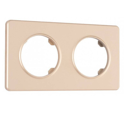 Рамка на 2 поста Arte Milano am-502.15 502.15-2.shampan