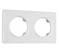 Рамка на 2 поста Arte Milano am-502.15 502.15-2.silver