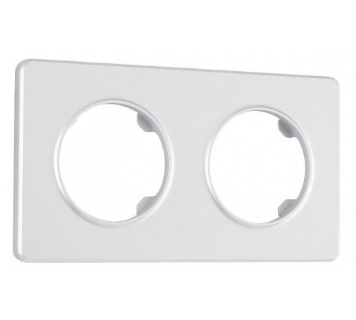 Рамка на 2 поста Arte Milano am-502.15 502.15-2.silver