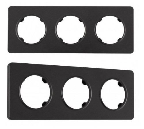 Рамка на 3 поста Arte Milano am-502.15 502.15-3.black