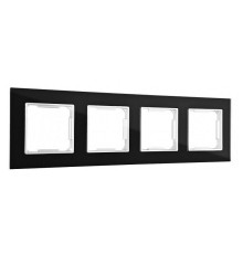 Рамка на 4 поста Arte Milano am-503.02 503.02-4.black
