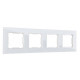 Рамка на 4 поста Arte Milano am-503.02 503.02-4.white