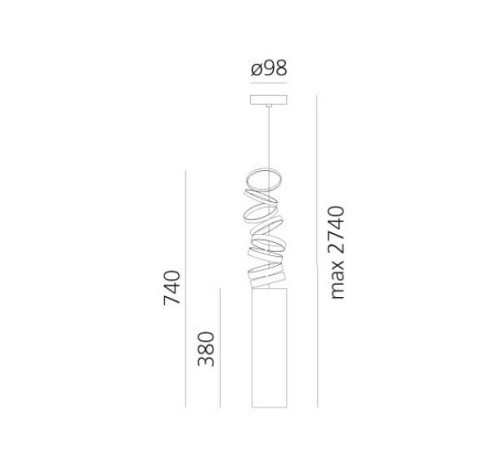 Подвесной светильник Artemide Decompose DOI4600A80