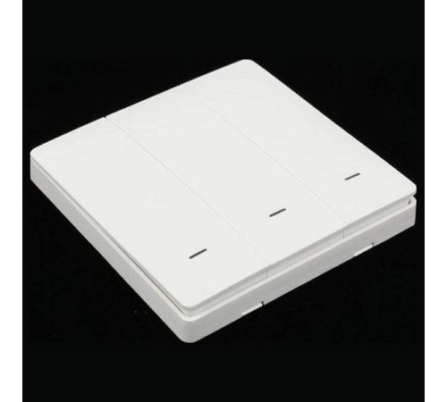 Выключатель беспроводной трехклавишный Aployt Magnetic track 220 APL.0190.00.03