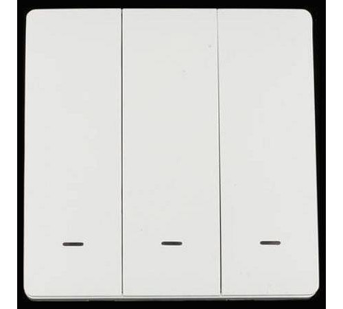 Выключатель беспроводной трехклавишный Aployt Magnetic track 220 APL.0190.00.03