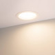 Встраиваемый светильник Arlight CYCLONE-R170-24W Day4000 WH 023216(2)