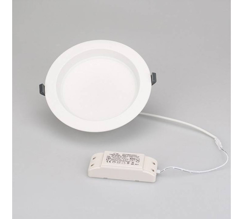 Встраиваемый светильник Arlight CYCLONE-R170-24W Day4000 WH 023216(2)