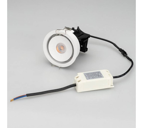 Встраиваемый светильник Arlight CL-SIMPLE-R78-9W Warm3000 (WH, 45 deg) 026868