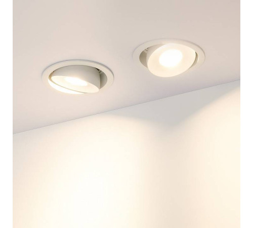 Встраиваемый светильник Arlight CL-SIMPLE-R78-9W Warm3000 (WH, 45 deg) 026868