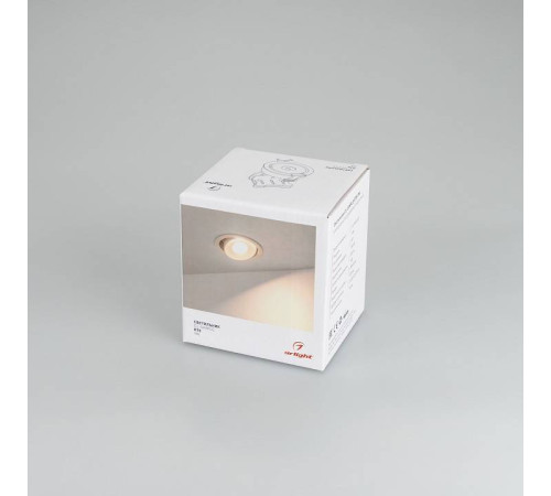 Встраиваемый светильник Arlight CL-SIMPLE-R78-9W Warm3000 (WH, 45 deg) 026868