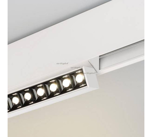 Светильник на штанге Arlight MAG-LASER-FOLD-45-S160-6W Warm3000 (WH, 15 deg, 24V) 026968