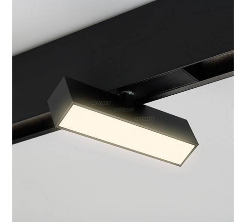 Светильник на штанге Arlight MAG-FLAT-FOLD-45-S205-6W Day4000 (BK, 100 deg, 24V) 026988