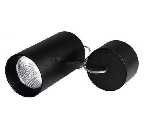 Подвесной светильник Arlight SP-POLO-HANG-R85-15W White5000 (BK-BK, 40 deg) 027422