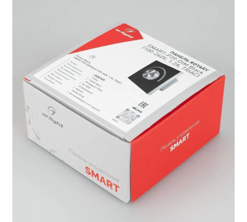 Панель-диммер клавишный встраиваемый Arlight SMART 028109
