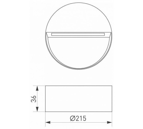 Накладной светильник Arlight Trace 029957