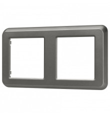 Рамка на 2 поста Arlight VERSA 043780