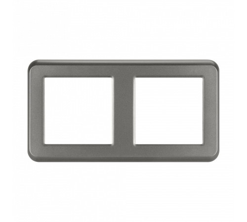 Рамка на 2 поста Arlight VERSA 043780