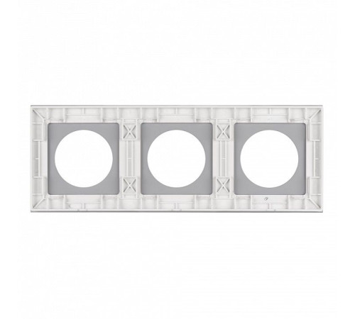 Рамка на 3 поста Arlight GLARE 043838