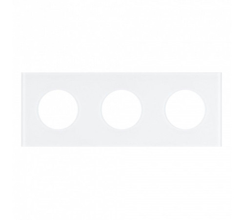 Рамка на 3 поста Arlight GLARE 043838