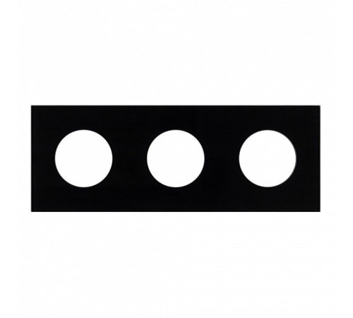Рамка на 3 поста Arlight GLARE 043839