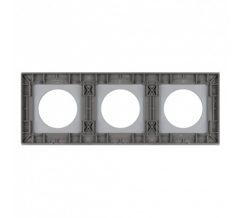 Рамка на 3 поста Arlight GLARE 043840