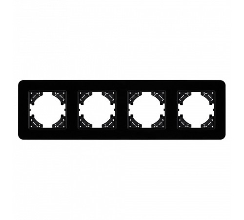 Рамка на 4 поста Arlight OMALI 049701