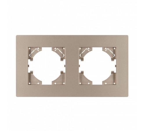 Рамка на 2 поста Arlight PERIO 049753