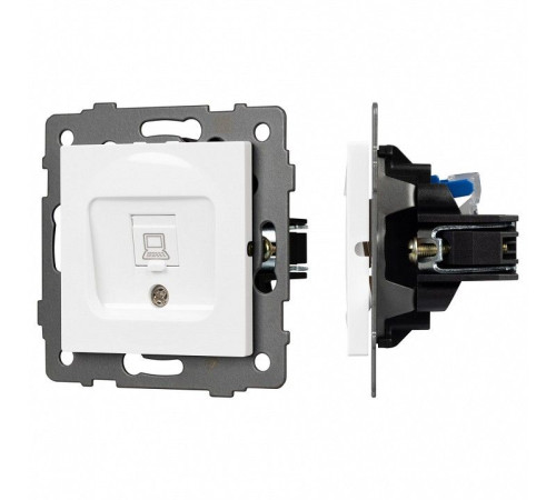 Розетка Ethernet RJ-45 и со шторками, без рамки Arlight SCT 049842
