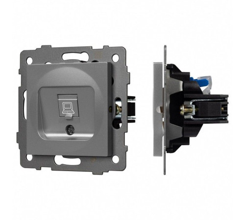 Розетка Ethernet RJ-45 и со шторками, без рамки Arlight SCT 049848