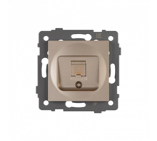 Розетка Ethernet RJ-45 и со шторками, без рамки Arlight SCT 049849
