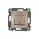 Розетка Ethernet RJ-45 и со шторками, без рамки Arlight SCT 049849