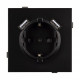 Розетка с заземлением и 2хUSB type A, без рамки Arlight SCT-TENDO 054083