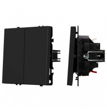 Выключатель двухклавишный без рамки Arlight SWT 054252