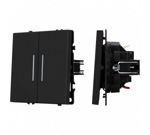 Выключатель двухклавишный без рамки Arlight SWT 054264