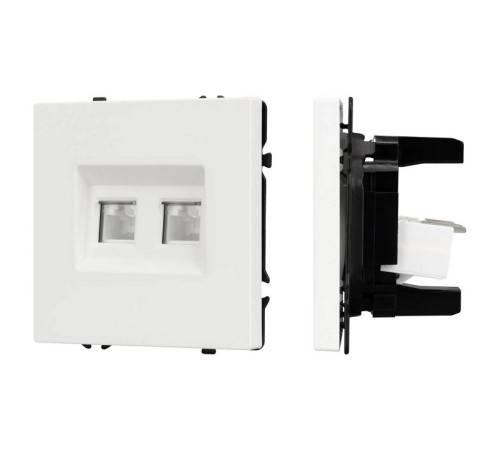 Розетка двойная Ethernet RJ-45 без рамки Arlight SCT 054312