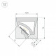 Профиль накладной гибкий Arlight WPH-FLEX 059570