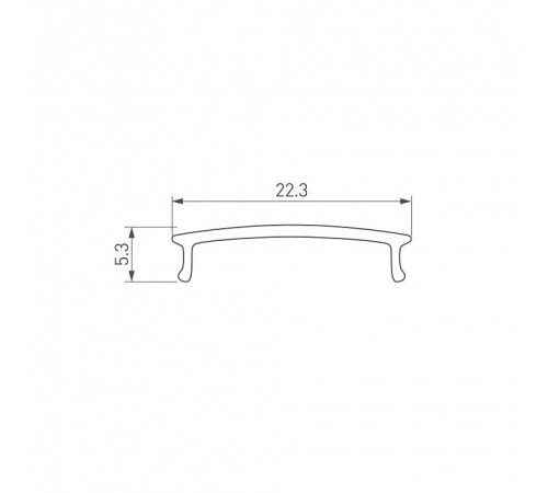 Рассеиватель Arlight ARH-WIDE 062384